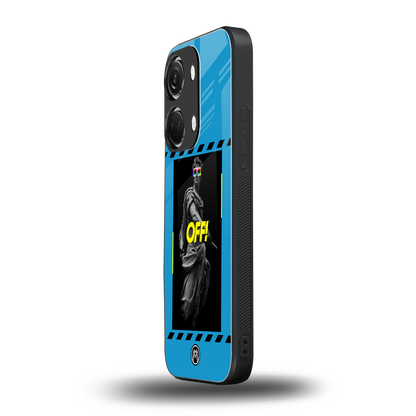 groovy caesar back phone cover | glass case for oneplus nord 3