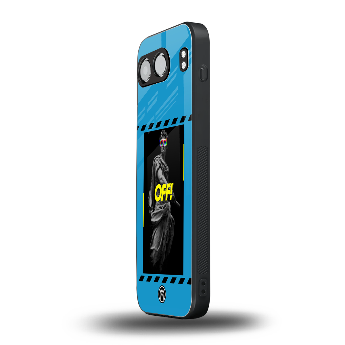 groovy caesar back phone cover | glass case for oneplus nord 4