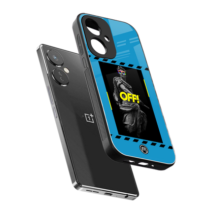 groovy caesar back phone cover | glass case for oneplus nord ce 3