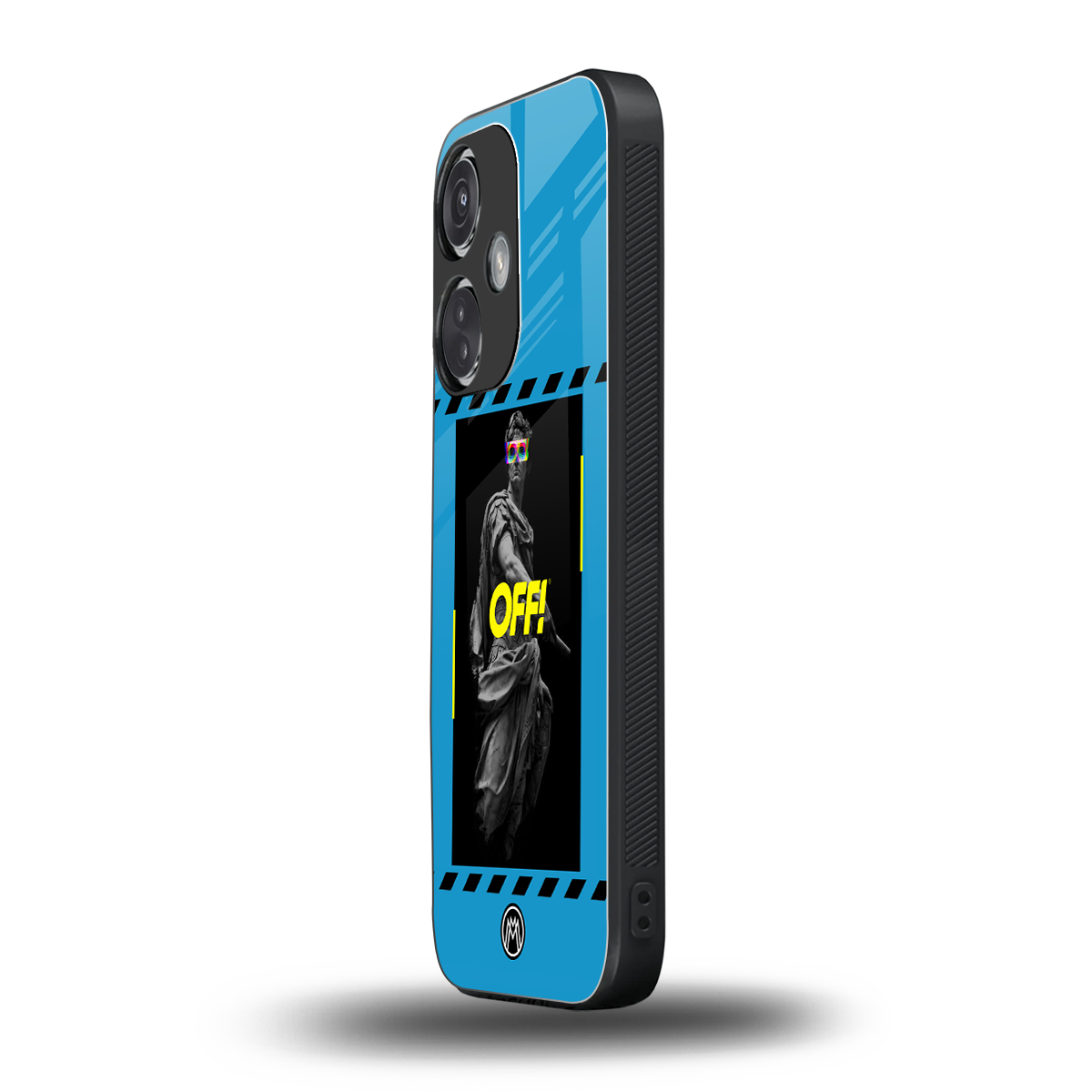 groovy caesar back phone cover | glass case for oneplus nord ce 3