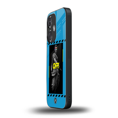 groovy caesar back phone cover | glass case for oneplus nord ce 3