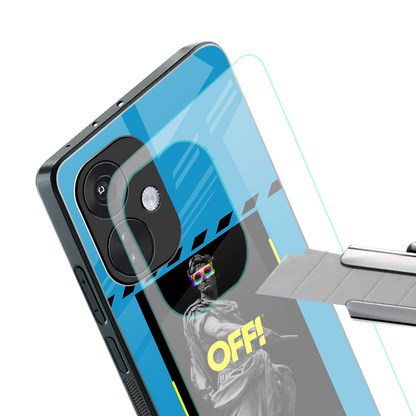 groovy caesar back phone cover | glass case for oneplus nord ce 3