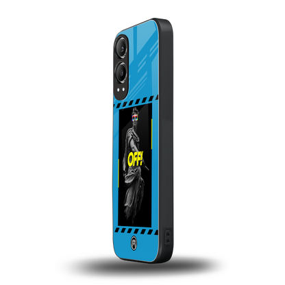 groovy caesar back phone cover | glass case for oneplus nord ce 4 lite