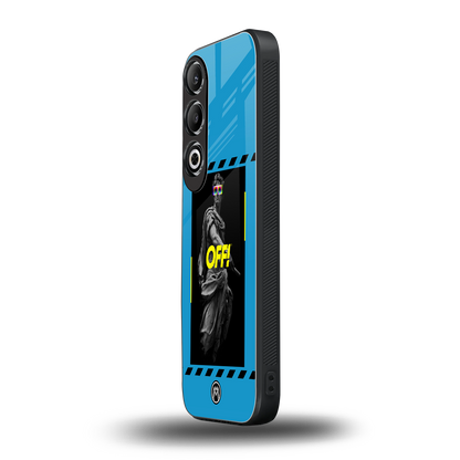 groovy caesar back phone cover | glass case for oneplus nord ce 4