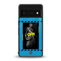 groovy caesar back phone cover | glass case for google pixel 6 pro