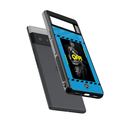groovy caesar back phone cover | glass case for google pixel 6 pro