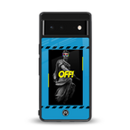 groovy caesar back phone cover | glass case for google pixel 6