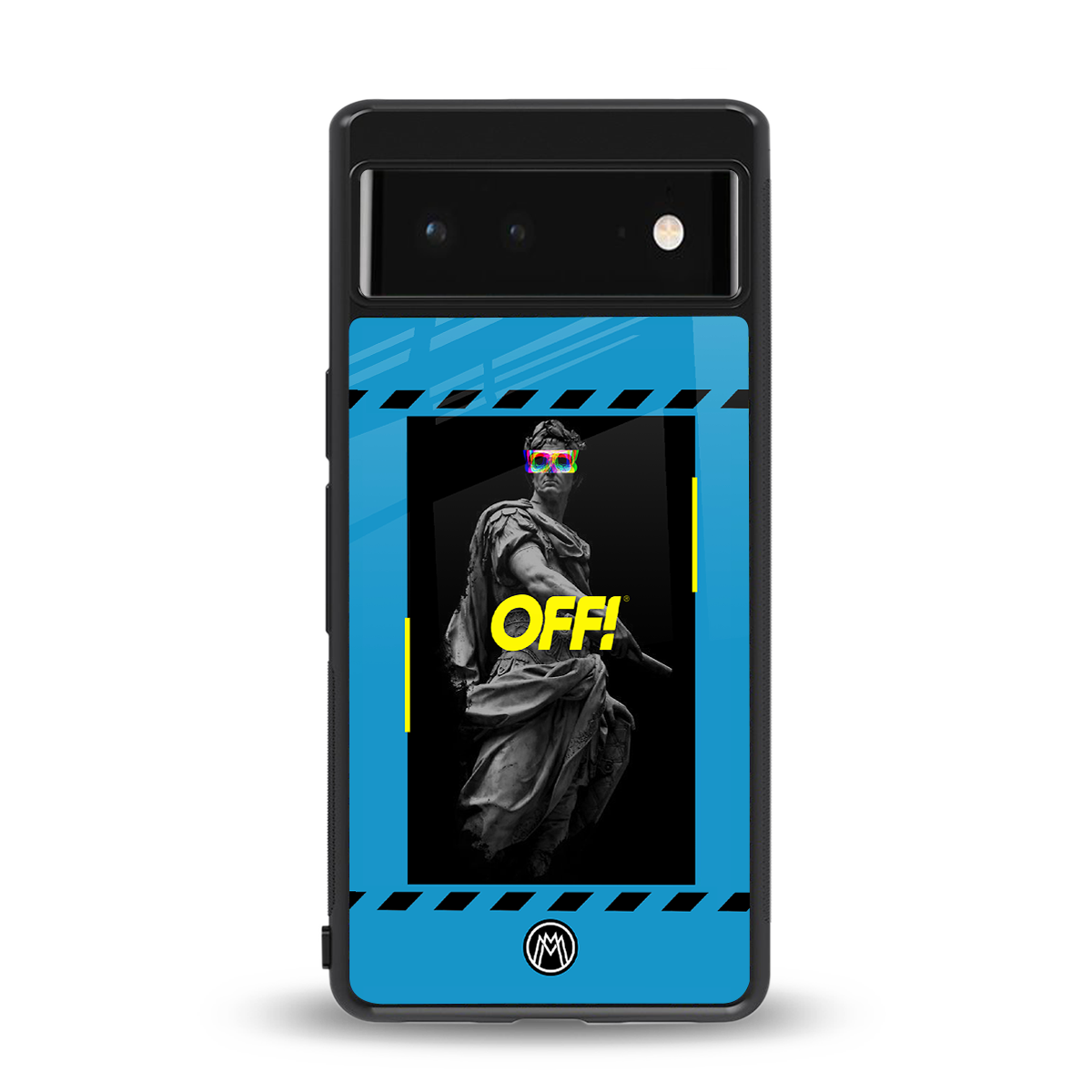 groovy caesar back phone cover | glass case for Google Pixel 6A