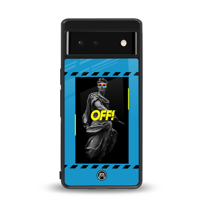 groovy caesar back phone cover | glass case for Google Pixel 6A
