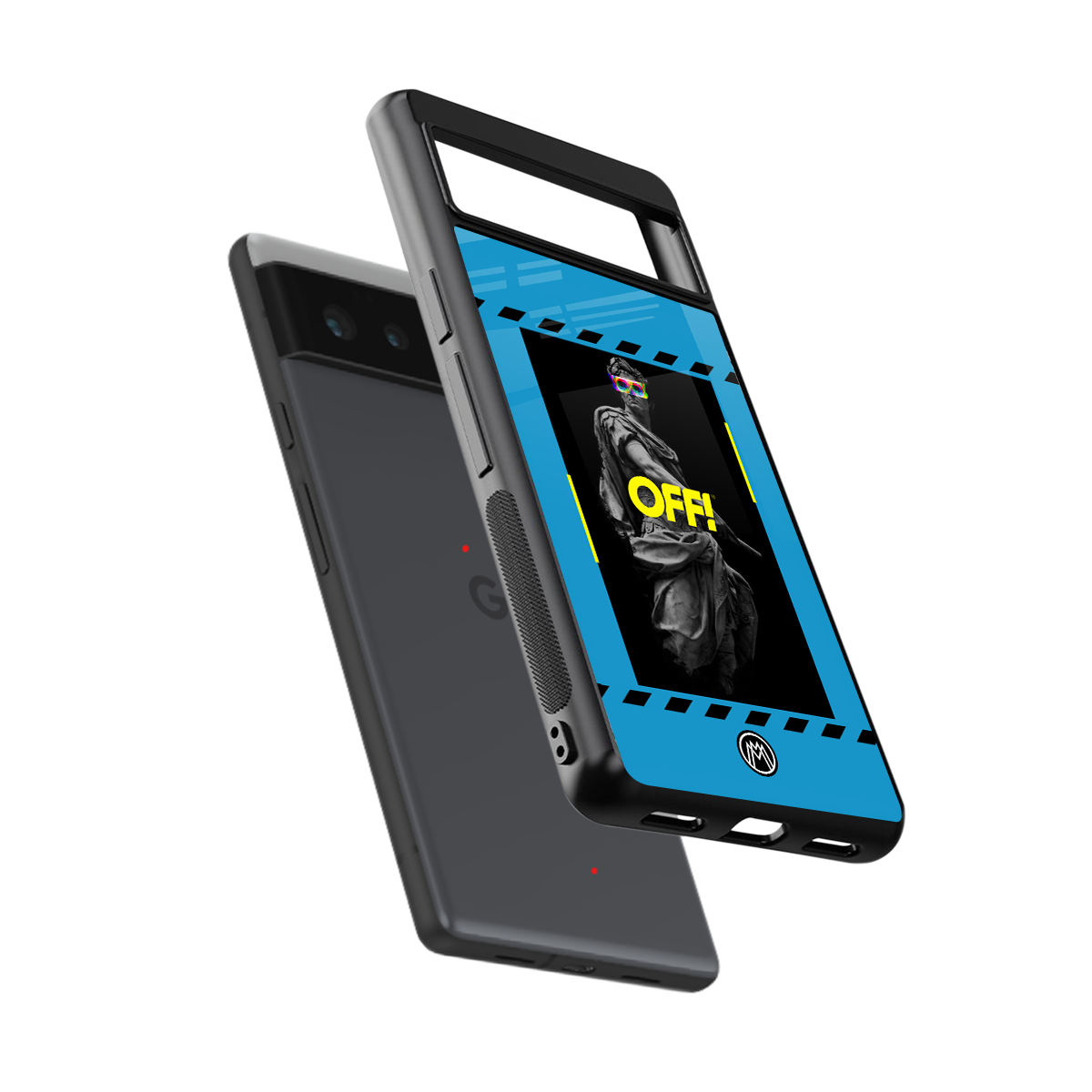 groovy caesar back phone cover | glass case for Google Pixel 6A