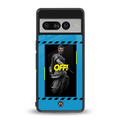 groovy caesar back phone cover | glass case for google pixel 7 pro