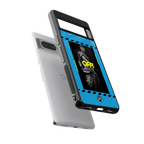 groovy caesar back phone cover | glass case for google pixel 7 pro