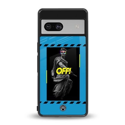 groovy caesar back phone cover | glass case for Google Pixel 7A
