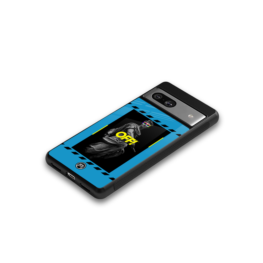 groovy caesar back phone cover | glass case for Google Pixel 7A