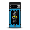 groovy caesar back phone cover | glass case for google pixel 8 pro