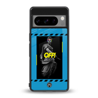 groovy caesar back phone cover | glass case for google pixel 8 pro