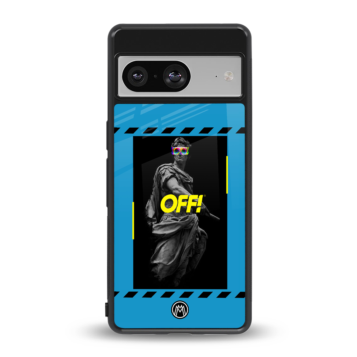 groovy caesar back phone cover | glass case for Google Pixel 8