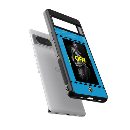 groovy caesar back phone cover | glass case for Google Pixel 8