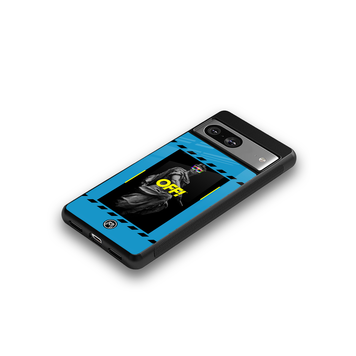 groovy caesar back phone cover | glass case for Google Pixel 8