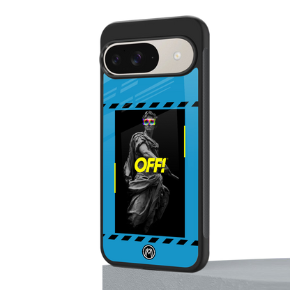 groovy caesar back phone cover | glass case for google pixel 9