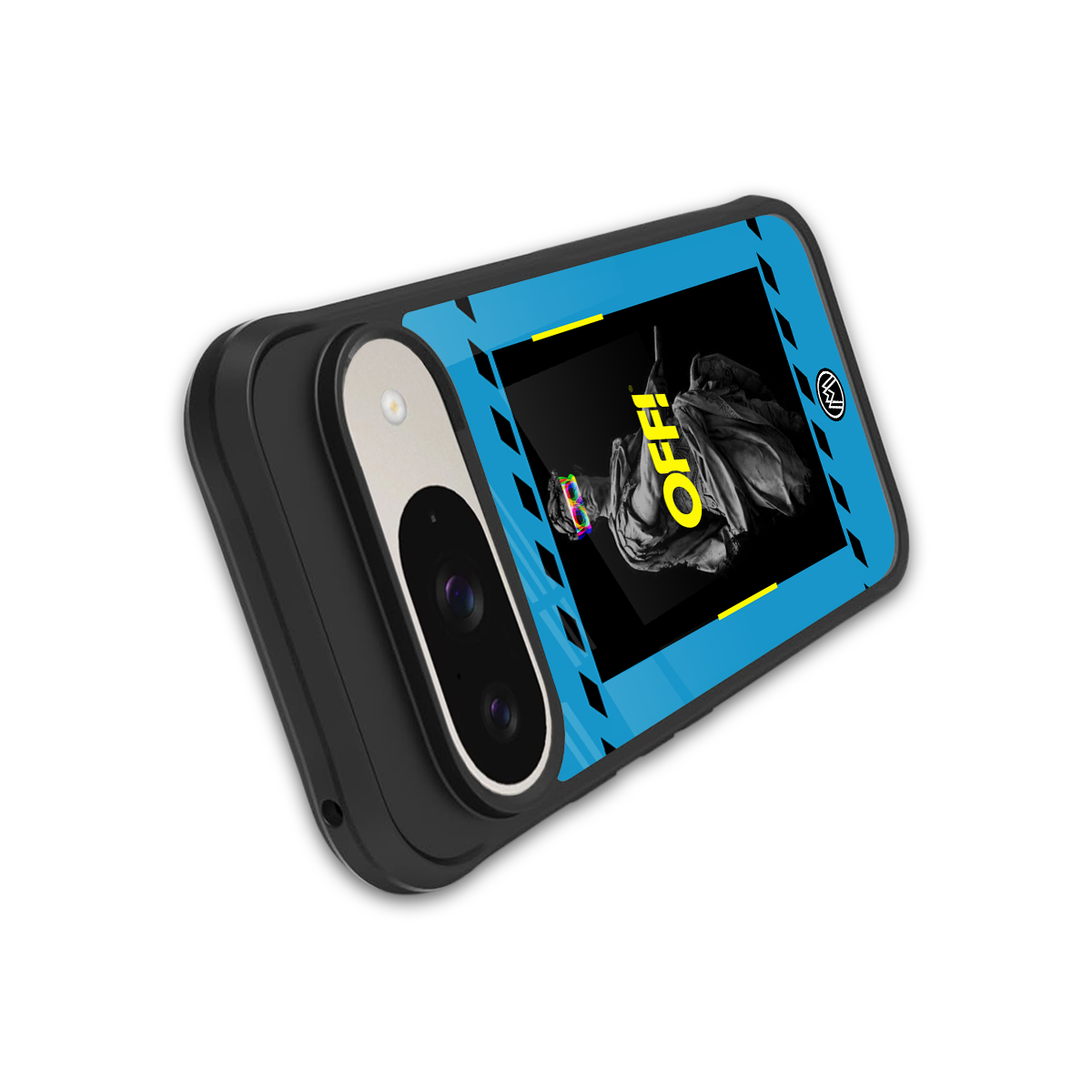 groovy caesar back phone cover | glass case for google pixel 9