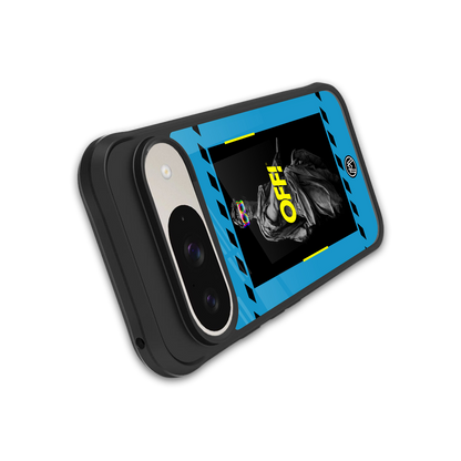 groovy caesar back phone cover | glass case for google pixel 9