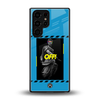 groovy caesar back phone cover | glass case for samsung galaxy s25 ultra