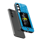 groovy caesar back phone cover | glass case for samsung galaxy s24 plus