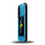 groovy caesar back phone cover | glass case for samsung galaxy s24 fe