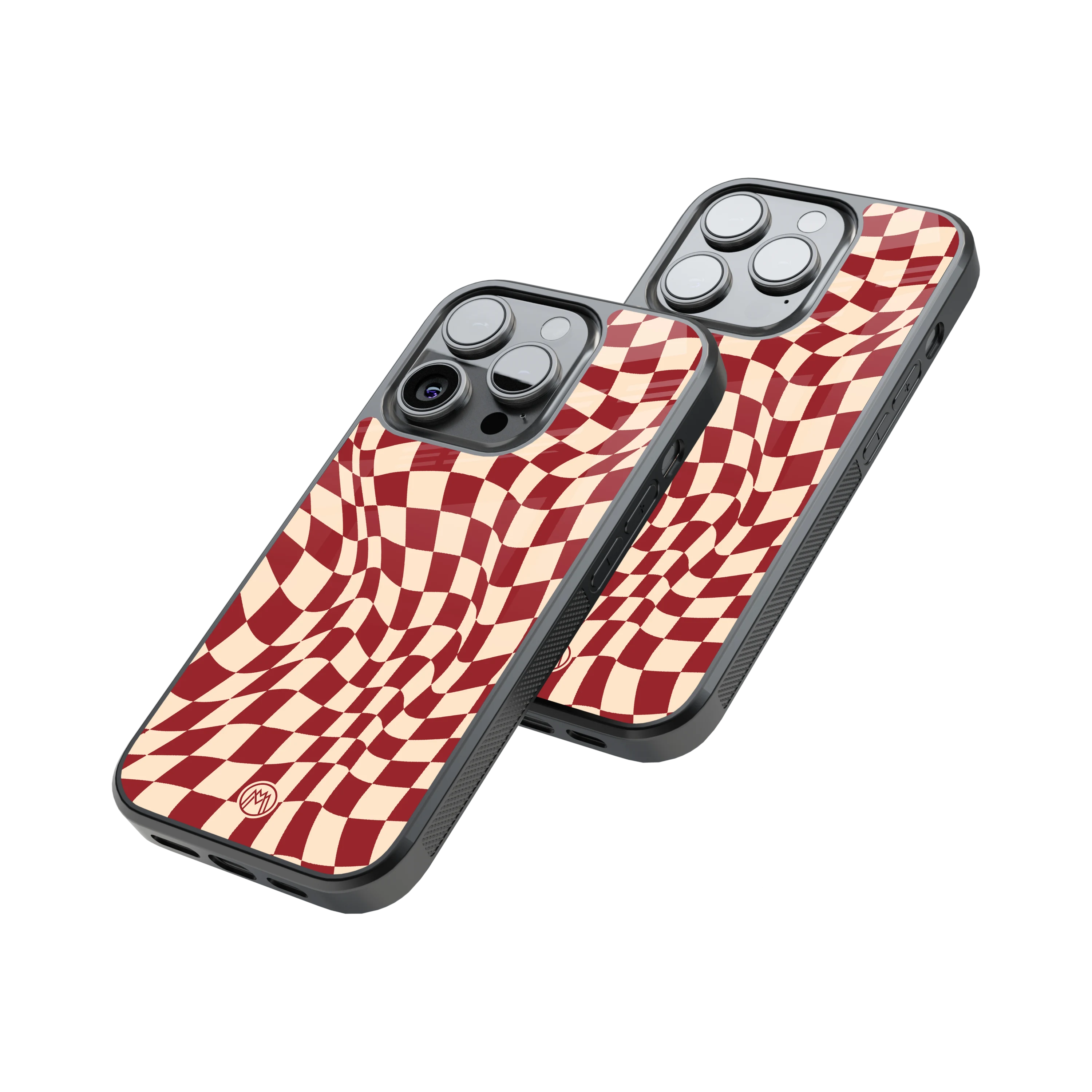 Protective Glass Back Phone Case Compatible with iPhone, Samsung, OnePlus, Pixel & More