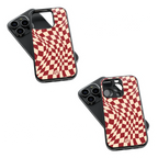 Trendy Glass Back Mobile Case for iPhone, Samsung, Redmi, OnePlus, Google Pixel, Motorola