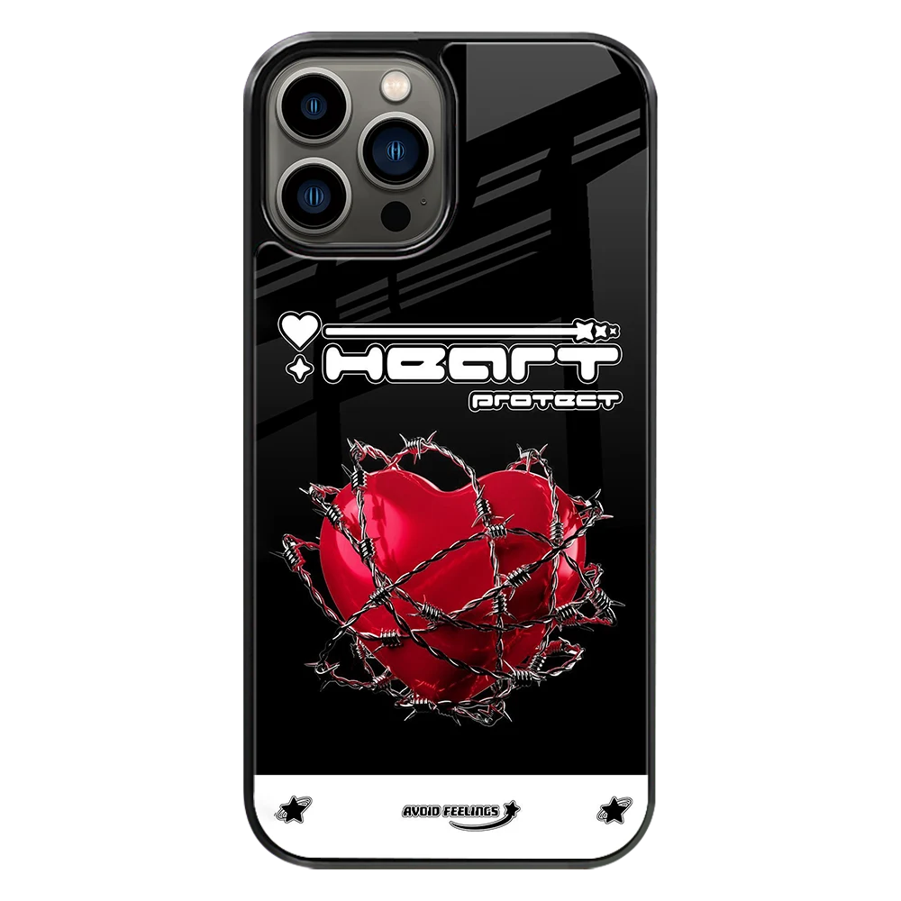 Premium Glass Back Mobile Phone Cover for iPhone, Samsung, OnePlus, Google Pixel, Redmi, Oppo, Vivo & Realme