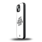 gym rats club back phone cover | glass case for iphone 13 mini