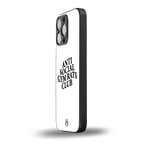 gym rats club back phone cover | glass case for iphone 16 pro max