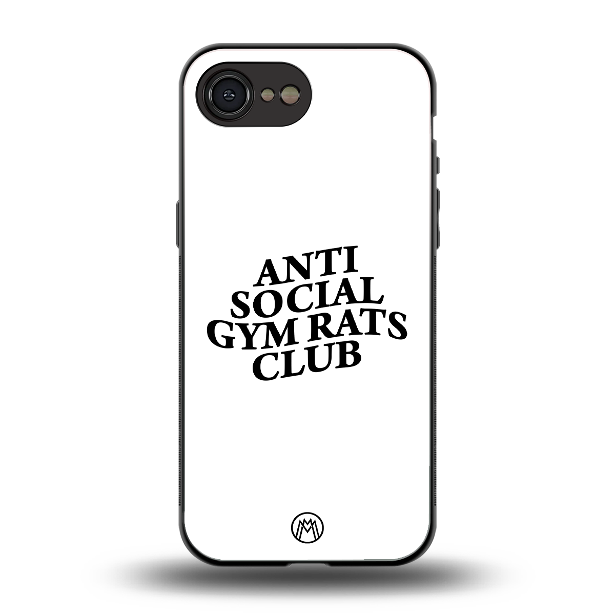 gym rats club back phone cover | glass case for iphone 16e