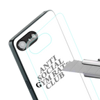 gym rats club back phone cover | glass case for iphone 16e