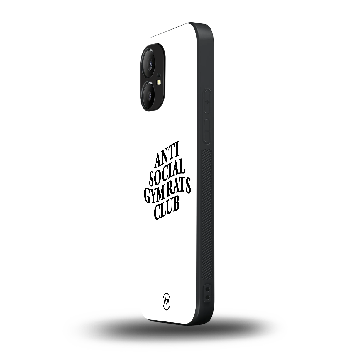gym rats club back phone cover | glass case for nothing phone 1