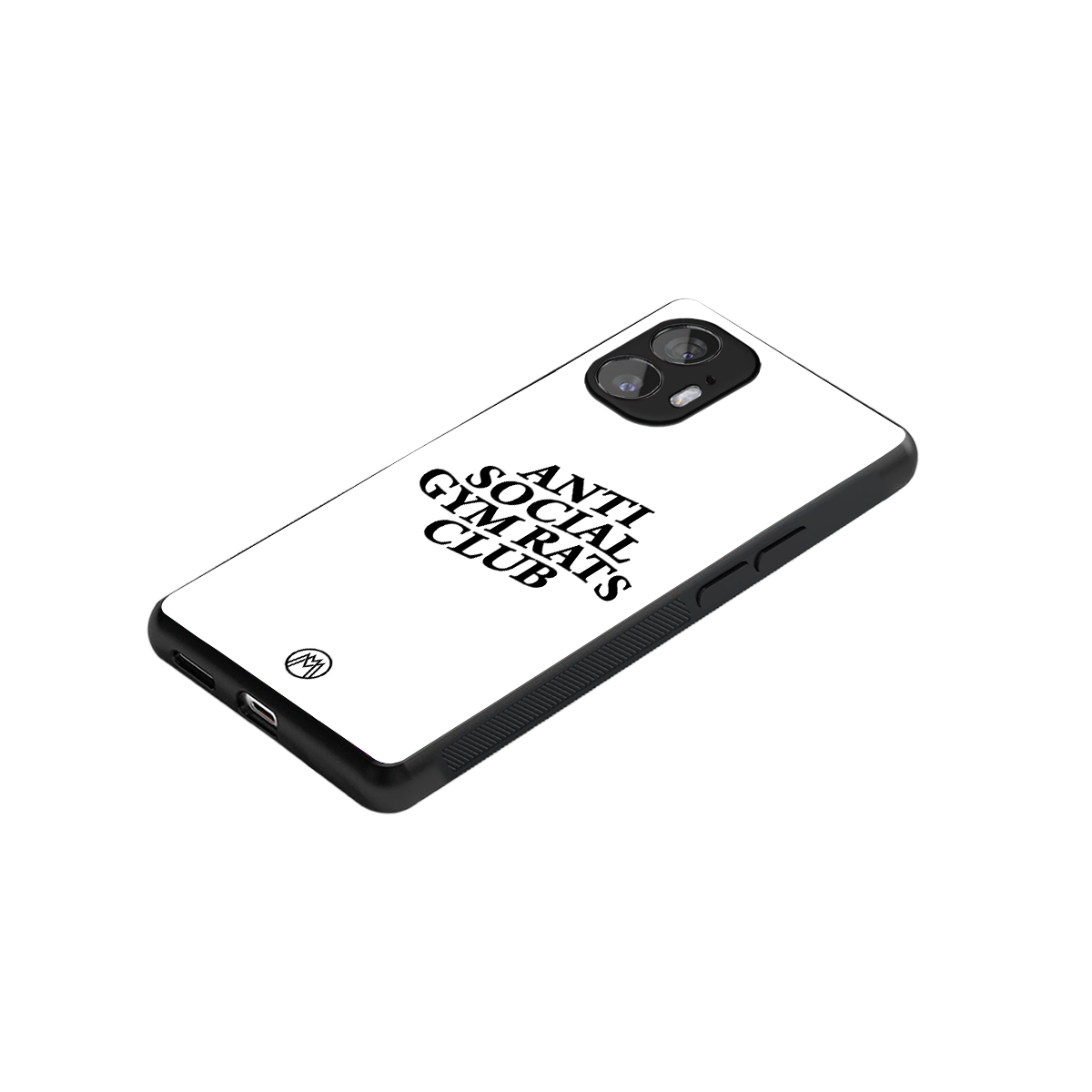 gym rats club back phone cover | glass case for nothing phone 2