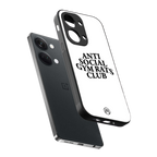 gym rats club back phone cover | glass case for oneplus nord 3