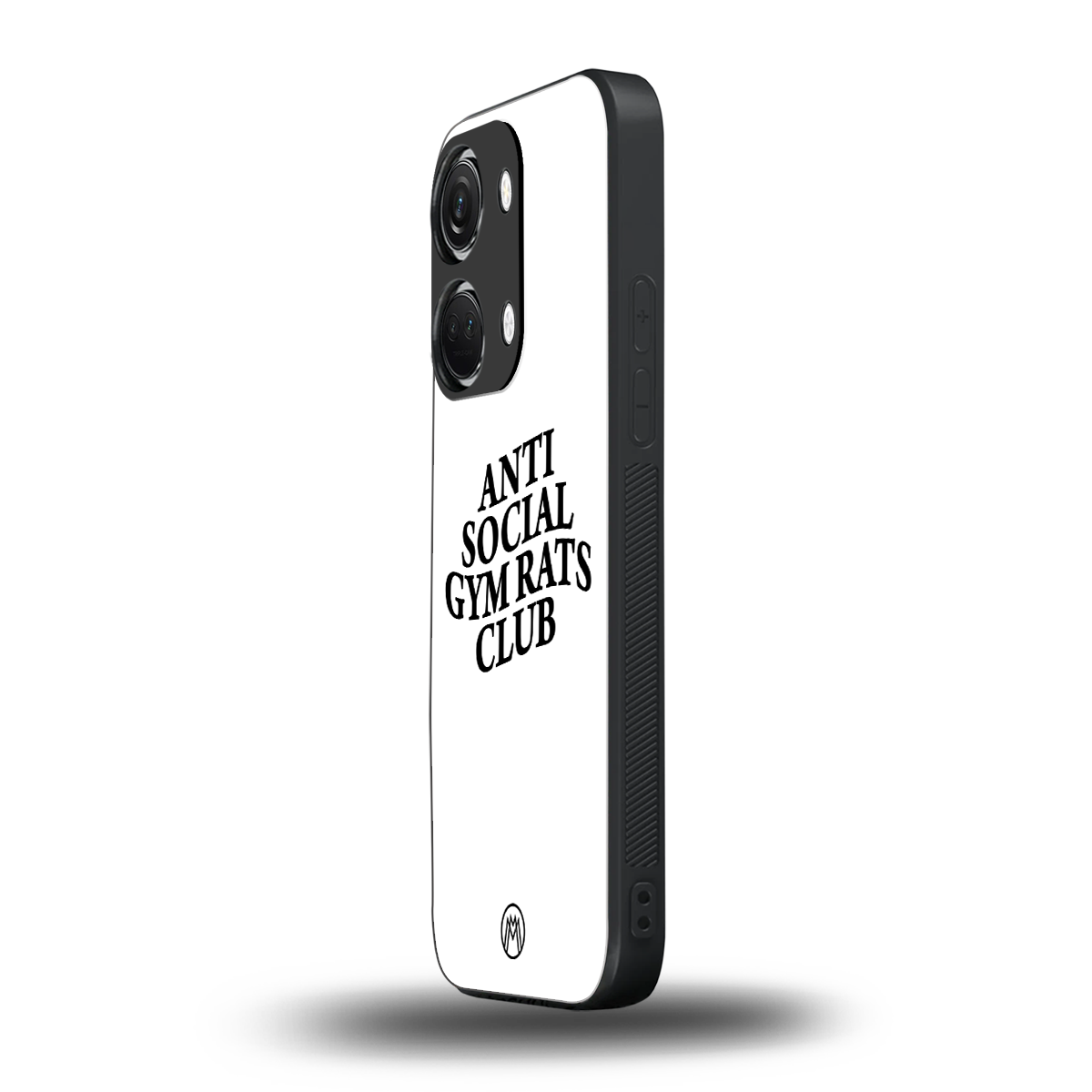 gym rats club back phone cover | glass case for oneplus nord 3