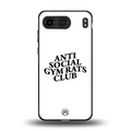 gym rats club back phone cover | glass case for oneplus nord 4