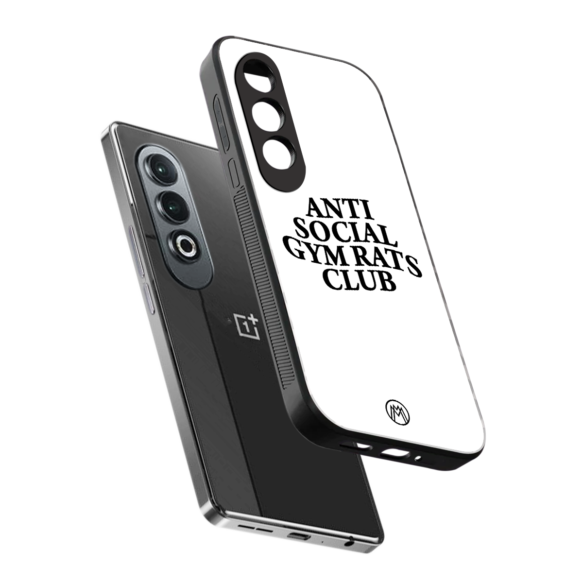gym rats club back phone cover | glass case for oneplus nord ce 4