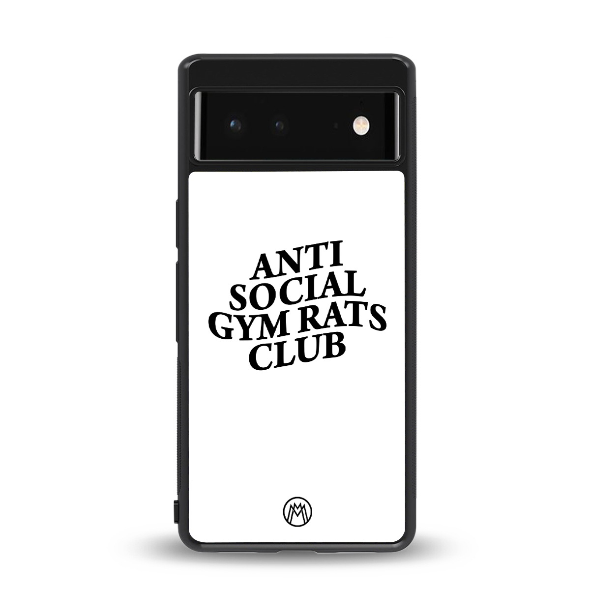 gym rats club back phone cover | glass case for google pixel 6