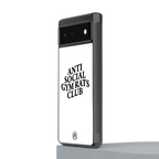gym rats club back phone cover | glass case for google pixel 6