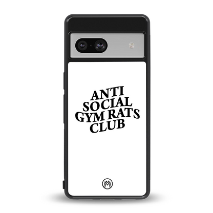 gym rats club back phone cover | glass case for Google Pixel 7