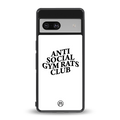 gym rats club back phone cover | glass case for Google Pixel 7A