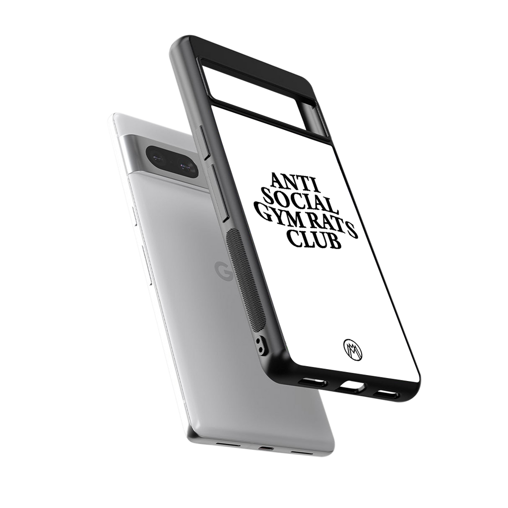 gym rats club back phone cover | glass case for Google Pixel 7A