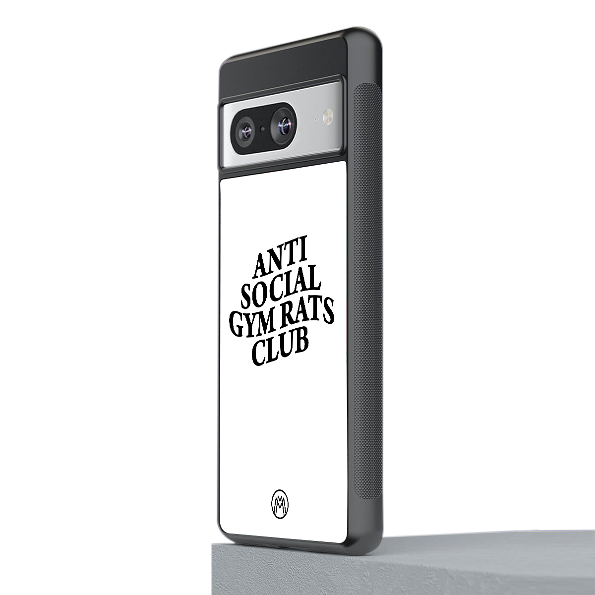 gym rats club back phone cover | glass case for Google Pixel 8