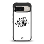 gym rats club back phone cover | glass case for google pixel 9