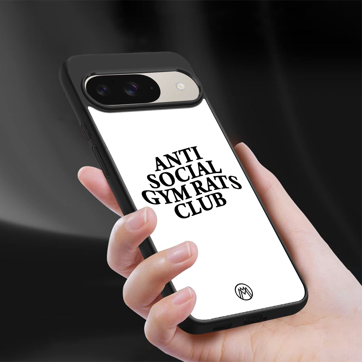 gym rats club back phone cover | glass case for google pixel 9